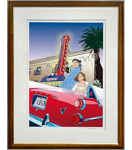 Amazon.co.jp: わたせせいぞう 版画（シルクスクリーン＆オフセット