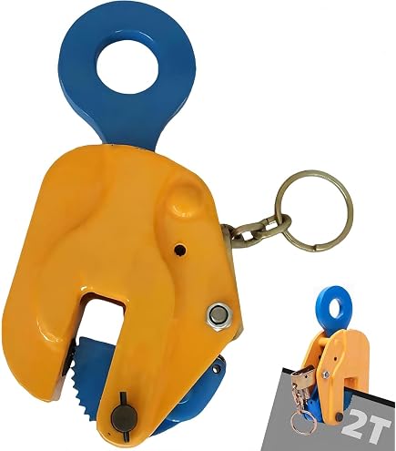 Amazon | スーパー タテ吊クランプ(ロックハンドル式) 基本使用荷重1t