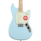 Fender エレキギター Player Mustang®, Maple Fingerboard, Sonic Blue