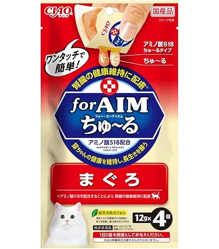 Amazon.co.jp: チャオ (CIAO) for AIM ちゅ~る アミノ酸S18 ちゅ