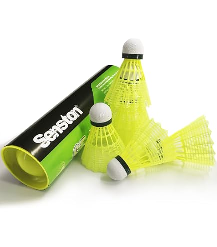 Volants Badminton Kawasaki King Kong 500 | Lot De 12 | 3 En 1 Durables | Pour Entraînement