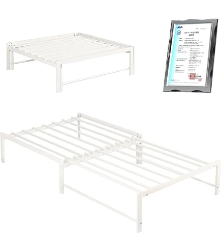 Amazon｜伸長式ベッド シングル セミダブル ダブル パイプベッド