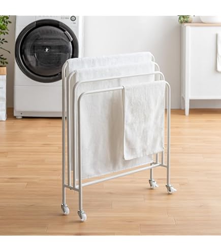 Amazon.co.jp: エムテートリマツ タオルかけ シルバー 410x291x高さ