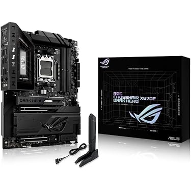 Amazon | ASUS ROG CROSSHAIR X870E DARK HERO AMD Ryzen 9000 AM5