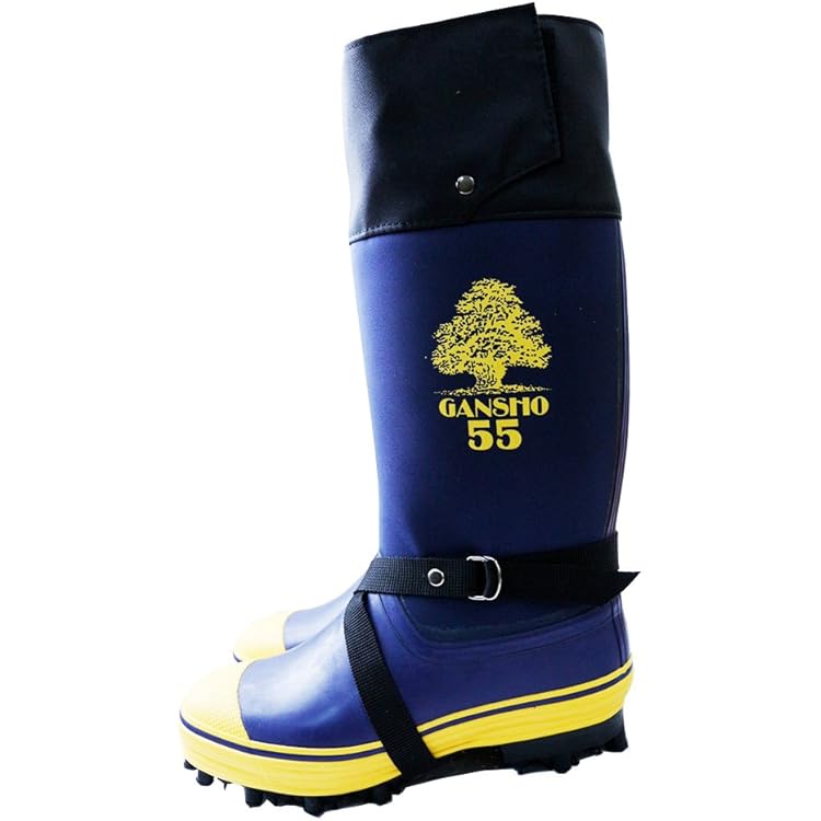 Amazon | 24.0 cm 岩礁55 スパイク長靴 農業や林業の作業場において