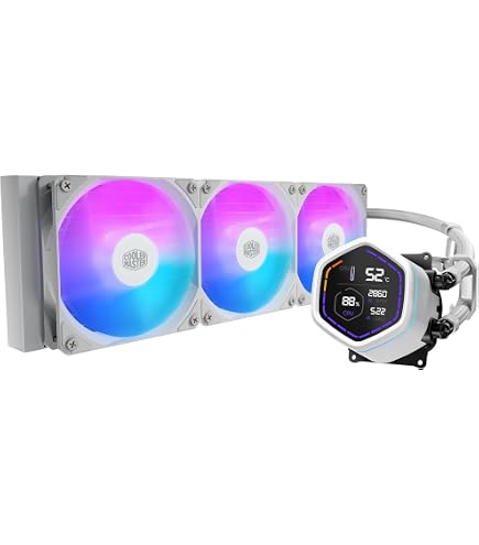 Amazon | CoolerMaster 簡易水冷 CPUクーラー [Intel/AMD両対応