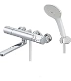 Amazon | TOTO 浴室用壁付サーモスタット混合水栓 シャワーなし