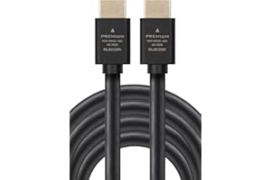 エレコム HDMI ケーブル 5m プレミアム 4K2K(60Hz) 【Premium HDMI(R) Cable規格認証済み】 18Gbps テレビ・パソコン・ゲーム機などに ARC 黒 ECDH-HDP50BK