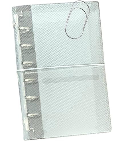 Amazon | Archtypes m5 バインダー 5穴 マイクロ5 手帳 クリア