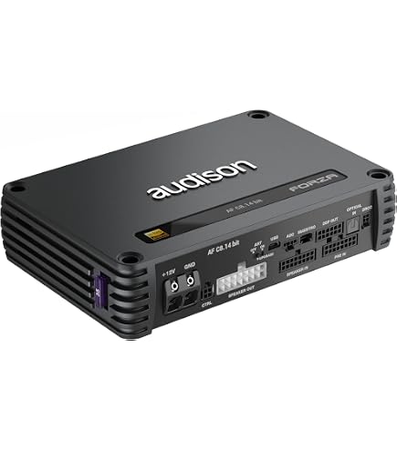 Amazon.co.jp: Audison AP 4.9ビット4チャネルAmp with DSP 4 x 120 W