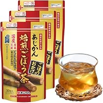 Amazon.co.jp: 【機能性表示食品】【公式】あじかん焙煎ごぼう茶