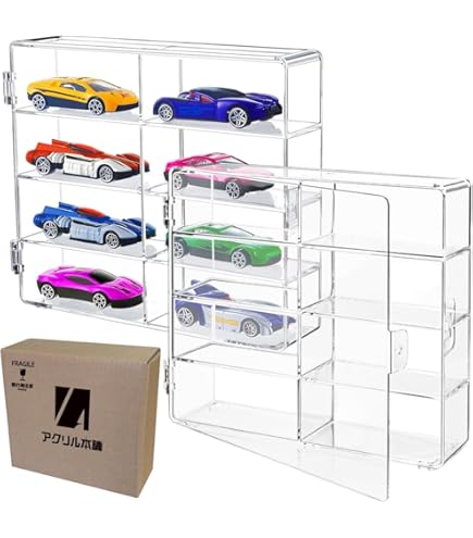 Amazon.co.jp: トミカ 「収納ボックス」 ミニカー【超】透明ケース 8台