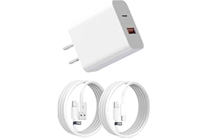 iPhone タイプc 充電器USB Type-C充電器 PD20W急速充電対応 USB-A & Type-C コンセント式電源アダプター 2ポート搭載 iPhone 17air/pro max/16/15/14/13/SE3 iPad、Androi