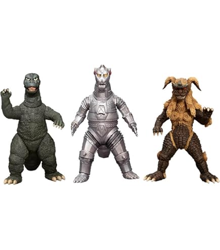 ゴジラ1974フィギュアセット★バンダイ製　ゴジラタグ付き ゴジラ1974フィギュアセット☆バンダイ製 ゴジラタグ付き