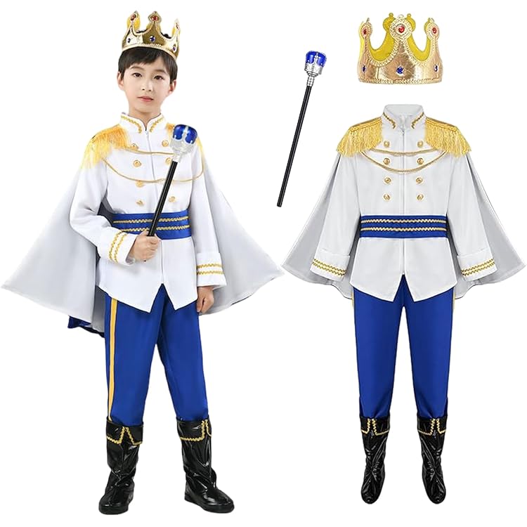 Amazon.co.jp: [Tumao] ハロウィン 衣装 子供用 王子様 コスプレ 子供