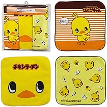 Amazon｜ひよこちゃんマイクロファイバー×綿プリントタオル、3枚セット