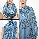Breastfeeding Cover, Nursing Cover, Nursing Scarf, Infinity Scarf ( Ice Blue) by Rodaruus