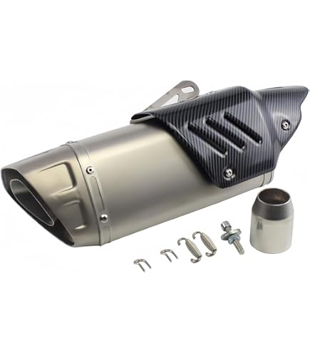 Amazon | AKRAPOVIC(アクラポビッチ) スリップオンマフラー チタン