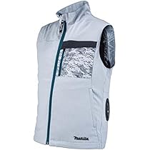 Amazon.co.jp: マキタ 充電式ファンベスト 伸縮性生地 グレー L