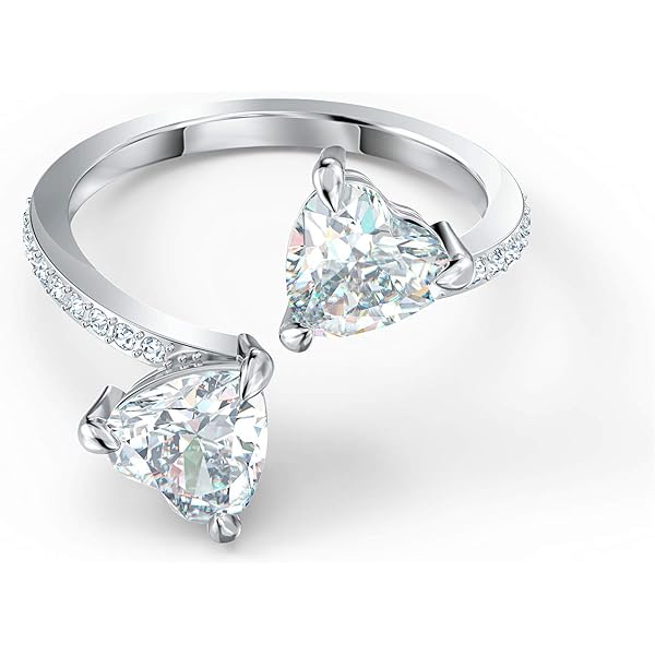 Amazon.co.jp: スワロフスキー ロジウムメッキ ホワイトダンシング