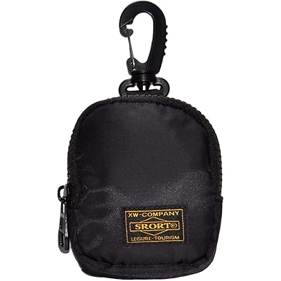 Amazon.co.jp: prendre カラビナ付 ミニポーチ メンズ ベルトポーチ