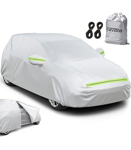 Amazon.co.jp: Favoto 車カバー 裏起毛 5層構造 ボディーカバー 車体