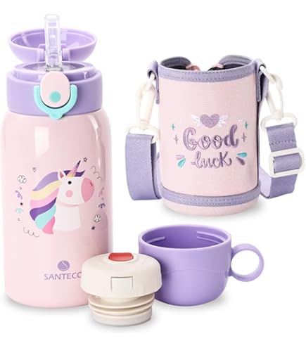 Amazon | しなこちゃん 水筒 450ml【真空二重構造・保冷保温対応