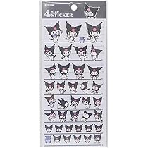 Amazon.co.jp: クロミ[シールシート]4サイズステッカー 4SIZE STICKER
