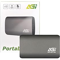 Amazon | AGI ED138 外付けSSD 1TB USB3.2 Gen2 最大読出 530MB
