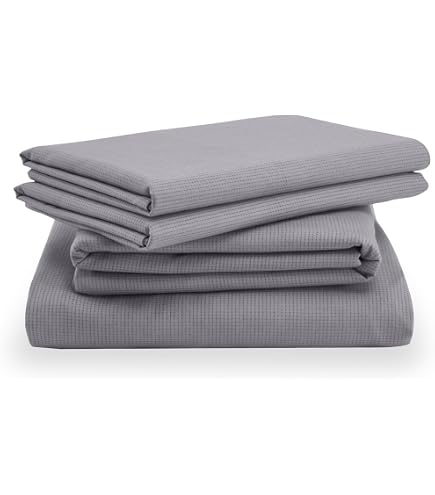Tempur Classic Cotton Bettlaken-Set – Split King, Mit StayTight-Bändern, Superweiche Baumwolle