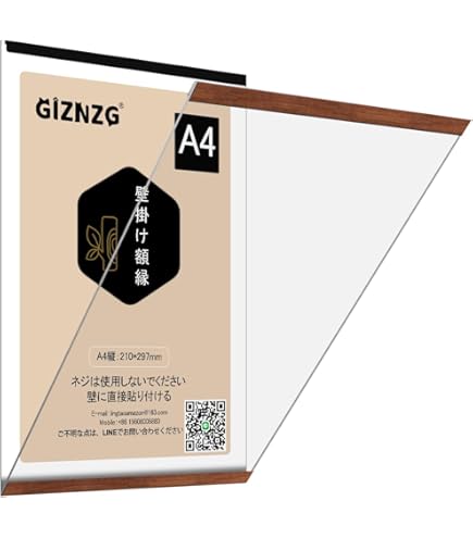 半紙額入り 木製書道額/半紙サイズ フ-CDW-122 Nakabayashi 額縁