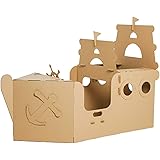 Amazon Co Jp ダンボール工作キット 海賊船 文房具 オフィス用品