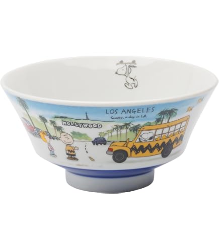 Amazon｜「 PEANUTS(ピーナッツ) 」 スヌーピー 染付 うすかる丼 瓢箪