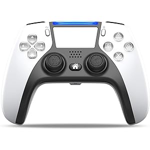 PS4 コントローラー ワイヤレス 「最新バージョン」 プレステ4 コントローラ 背面ボタン搭載 1000mAh大容量…