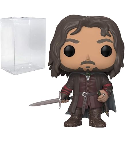 Funko POP! Lord Of The Rings – Aragorn (Army Of The Dead) Glow-in-the-Dark, 9,5 Cm, Inkl. Sammlerbox