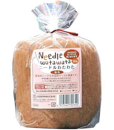 Amazon | ハマナカ ニードルわたわた(染色グレー系)3個セット | 手芸