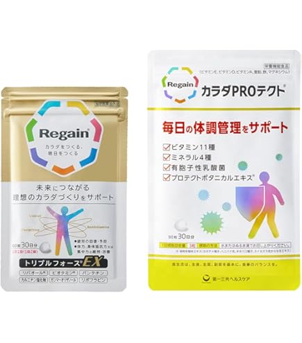Amazon | 【公式】 リゲイン トリプルフォース60錠×1袋（30日分）＋