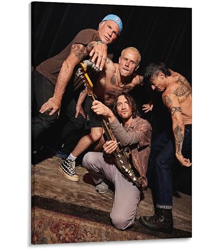 RED HOT CHILI PEPPERS ポスター レッチリ 額付きポスター】レッチリ RHCP Red Hot Chili Peppersの通販 by