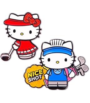 Amazon.co.jp: ハローキティーゴルフマーカー ホワイト