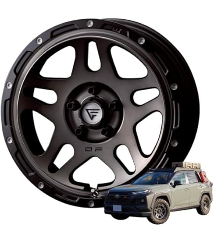 Amazon.co.jp: 16インチ リザード 7J +38 5H-114.3 ホイール 1本