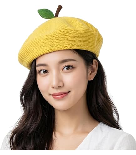 Amazon.co.jp: ベレー帽 かわいい 日本の女性エクスプレスの小さな葉の