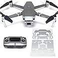 WRAPGRADE POLY for DJI Mavic 2 Skin Seal Accent Color (Air Force Silver)