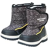 2017年 UN-DECO スノーブーツ ウィンターブーツ 防寒衣料 撥水加工 ブラック◇15cm