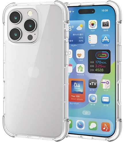 iPhone 16 proケース ENVi 未開封 Amazon.co.jp: エレコム iPhone 16 Pro ケース 背面クリア 耐