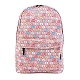 Damara Elephants Print Pink Backpack [並行輸入品]
