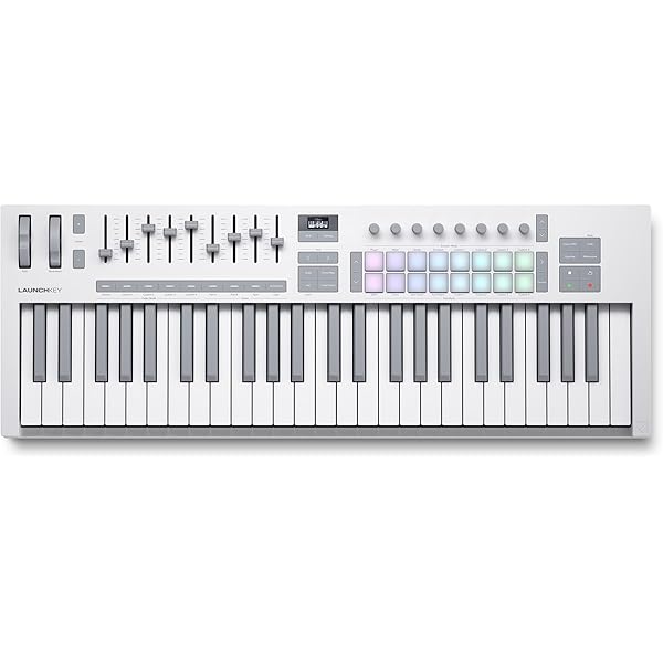 Amazon.co.jp: novation 49SL MkIII 8トラックシーケンサー搭載 MIDI