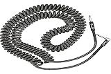 Fender Professionalシリーズ ツイードコイル楽器ケーブル、ギターケーブル、ギターアクセサリー、ストレート/アングル グレー 30フィート