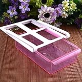 Kicode 棚の保管 ストレージボックス冷蔵庫 ために 食品容器キッチンツール（グリーン）