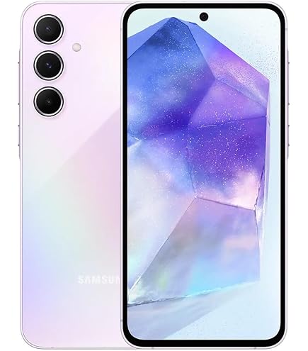 Samsung Galaxy A55 5G 本体 パープル Samsung Galaxy A55 (Import Version) 5G 128GB Lilac : Amazon
