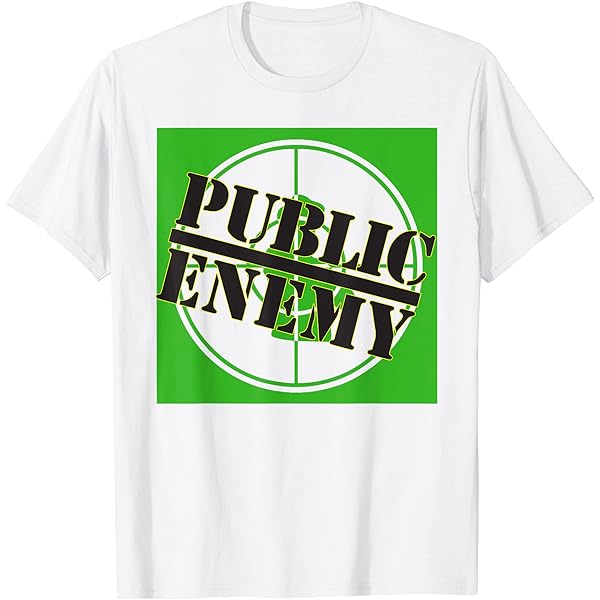 PUBLIC ENEMY CD/DVD BOX Tシャツ・直筆サイン缶ケース Amazon | Public Enemy 公式 ファイト・ザ・パワー Tシャツ | T